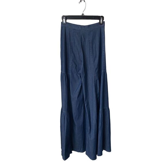 WARM Tiered Wide Leg Palazzo Pants - Picture 6 of 12